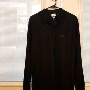 Greg Norman Play Dry Men's Long Sleeve Polo Shirt
